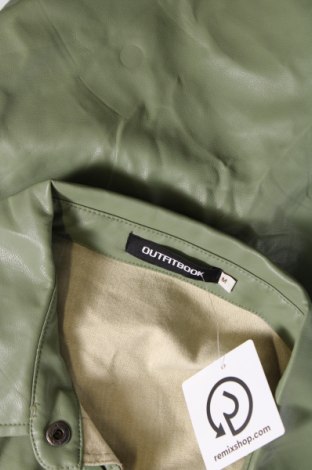Dámská kožená bunda , Velikost M, Barva Zelená, Cena  152,00 Kč