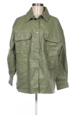 Dámská kožená bunda , Velikost M, Barva Zelená, Cena  219,00 Kč