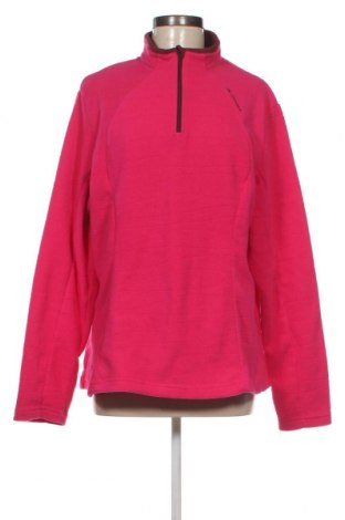 Дамска поларена блуза Quechua, Размер XL, Цвят Розов, Цена 23,00 лв.