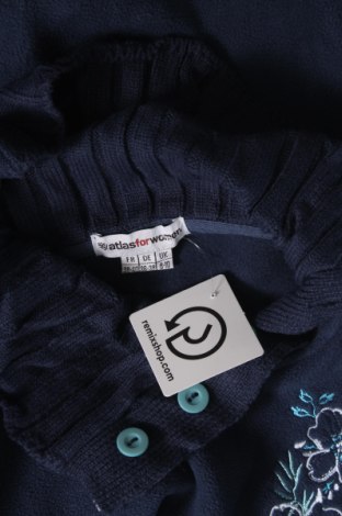 Γυναικεία μπλούζα fleece Atlas For Women, Μέγεθος M, Χρώμα Μπλέ, Τιμή 14,23 €