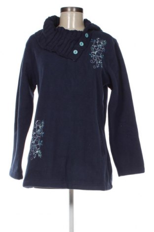 Γυναικεία μπλούζα fleece Atlas For Women, Μέγεθος M, Χρώμα Μπλέ, Τιμή 6,83 €