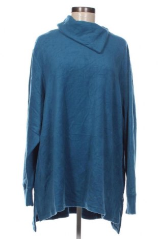 Γυναικεία μπλούζα fleece Cuddl Duds, Μέγεθος 3XL, Χρώμα Μπλέ, Τιμή 5,83 €