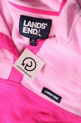 Damen Fleece Shirt Land's End, Größe XXL, Farbe Rosa, Preis € 18,93