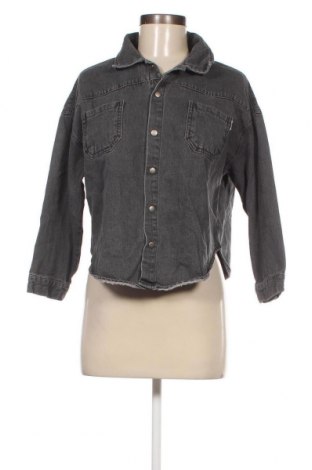 Γυναικείο πουκάμισο, Μέγεθος M, Χρώμα Γκρί, Τιμή 4,48 €