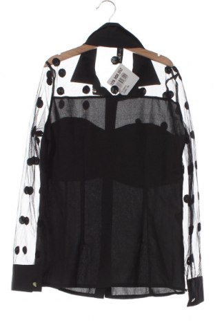 Γυναικείο πουκάμισο, Μέγεθος XS, Χρώμα Μαύρο, Τιμή 6,11 €