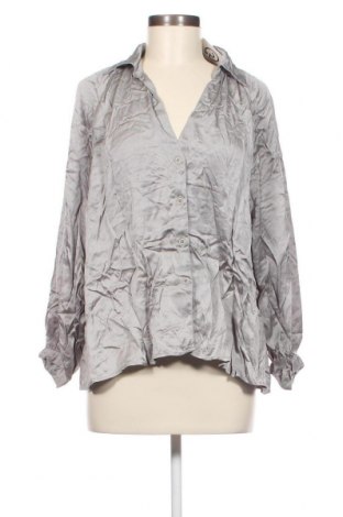 Γυναικείο πουκάμισο American Vintage, Μέγεθος XS, Χρώμα Γκρί, Τιμή 16,92 €