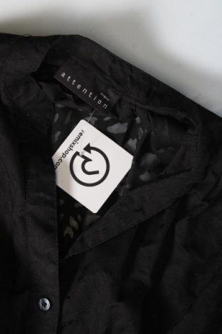 Γυναικείο πουκάμισο Attention, Μέγεθος XS, Χρώμα Μαύρο, Τιμή 5,12 €