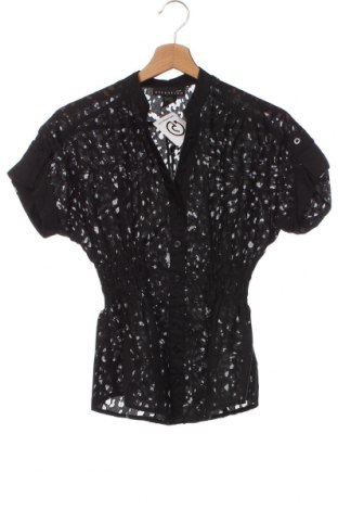 Γυναικείο πουκάμισο Attention, Μέγεθος XS, Χρώμα Μαύρο, Τιμή 5,63 €