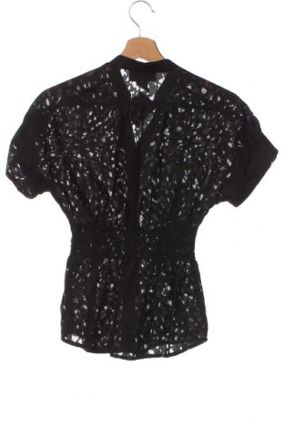 Γυναικείο πουκάμισο Attention, Μέγεθος XS, Χρώμα Μαύρο, Τιμή 5,12 €