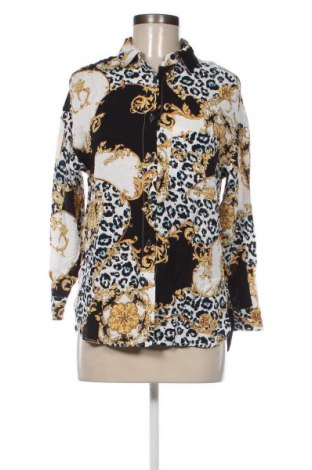 Γυναικείο πουκάμισο Bershka, Μέγεθος XS, Χρώμα Πολύχρωμο, Τιμή 7,73 €