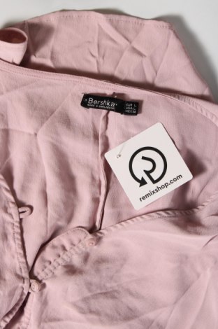 Γυναικείο πουκάμισο Bershka, Μέγεθος L, Χρώμα Ρόζ , Τιμή 6,63 €