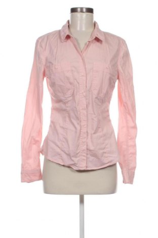 Дамска риза Bershka, Размер L, Цвят Розов, Цена 25,09 лв.