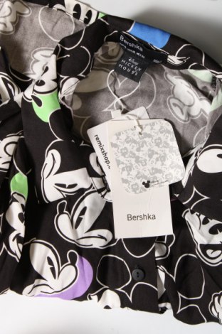 Дамска риза Bershka, Размер XL, Цвят Черен, Цена 23,99 лв.