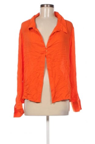 Γυναικείο πουκάμισο Boohoo, Μέγεθος L, Χρώμα Πορτοκαλί, Τιμή 11,34 €
