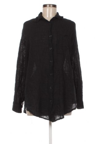 Γυναικείο πουκάμισο Boohoo, Μέγεθος XXS, Χρώμα Μαύρο, Τιμή 11,34 €