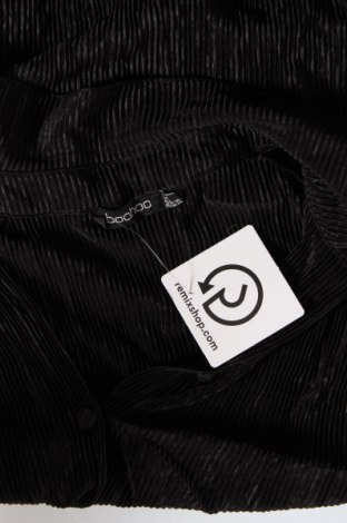 Γυναικείο πουκάμισο Boohoo, Μέγεθος XS, Χρώμα Μαύρο, Τιμή 7,22 €