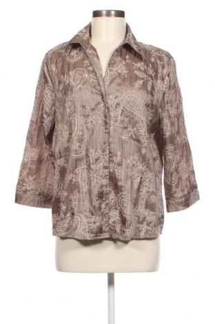 Γυναικείο πουκάμισο Canda, Μέγεθος XL, Χρώμα Χρυσαφί, Τιμή 13,14 €