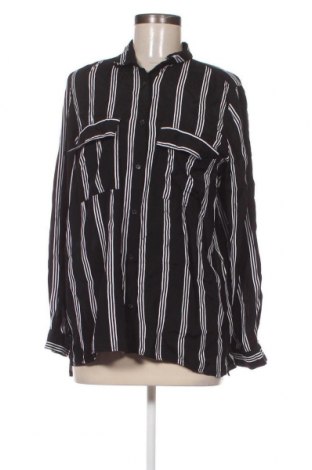 Γυναικείο πουκάμισο Cropp, Μέγεθος XL, Χρώμα Μαύρο, Τιμή 10,76 €