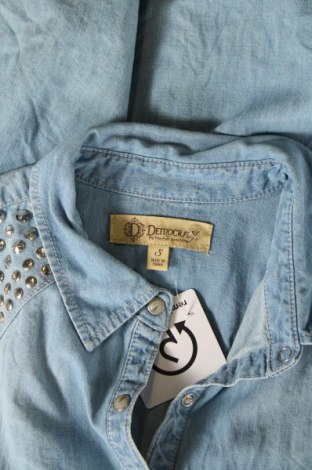 Γυναικείο πουκάμισο Democracy, Μέγεθος S, Χρώμα Μπλέ, Τιμή 10,76 €