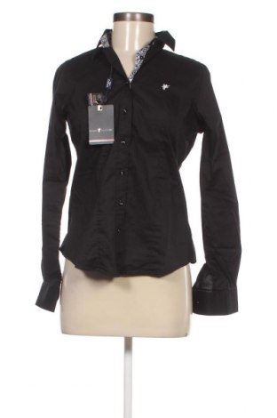 Γυναικείο πουκάμισο Denim Culture, Μέγεθος S, Χρώμα Μαύρο, Τιμή 21,83 €