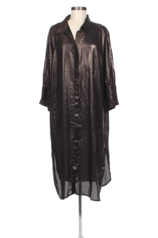 Γυναικείο πουκάμισο Ellos, Μέγεθος XXL, Χρώμα Ασημί, Τιμή 29,69 €