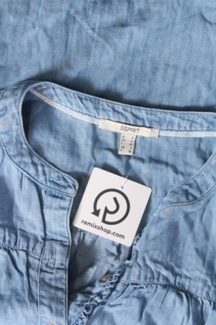 Γυναικείο πουκάμισο Esprit, Μέγεθος L, Χρώμα Μπλέ, Τιμή 10,94 €