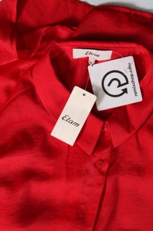 Γυναικείο πουκάμισο Etam, Μέγεθος M, Χρώμα Κόκκινο, Τιμή 11,84 €