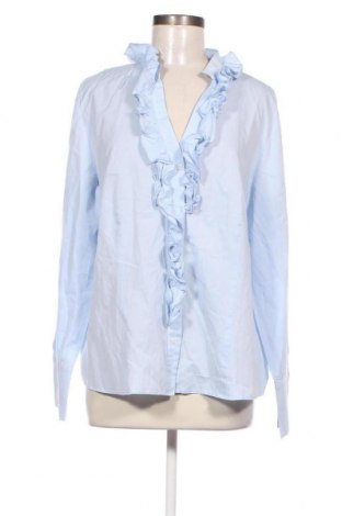 Γυναικείο πουκάμισο Gerry Weber, Μέγεθος XL, Χρώμα Μπλέ, Τιμή 44,14 €