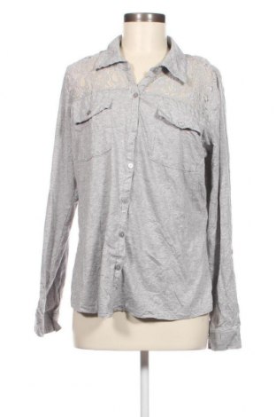 Дамска риза Gina Benotti, Размер L, Цвят Сив, Цена 15,00 лв.