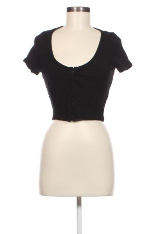 Γυναικείο πουκάμισο H&M, Μέγεθος L, Χρώμα Μαύρο, Τιμή 15,46 €