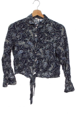 Γυναικείο πουκάμισο H&M, Μέγεθος XS, Χρώμα Μπλέ, Τιμή 12,68 €