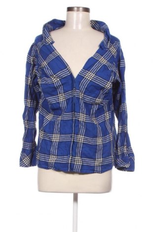 Γυναικείο πουκάμισο H&M, Μέγεθος XL, Χρώμα Μπλέ, Τιμή 12,79 €