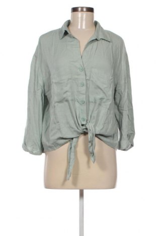 Дамска риза H&M Divided, Размер L, Цвят Зелен, Цена 15,25 лв.