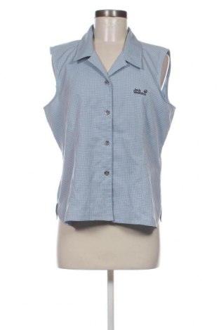 Γυναικείο πουκάμισο Jack Wolfskin, Μέγεθος XL, Χρώμα Μπλέ, Τιμή 14,73 €