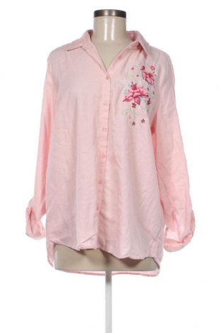 Γυναικείο πουκάμισο Janina, Μέγεθος XL, Χρώμα Ρόζ , Τιμή 13,14 €