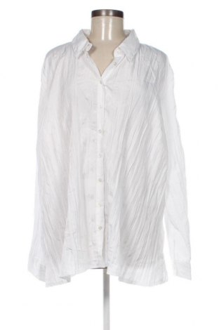 Γυναικείο πουκάμισο Janina, Μέγεθος 3XL, Χρώμα Λευκό, Τιμή 9,28 €