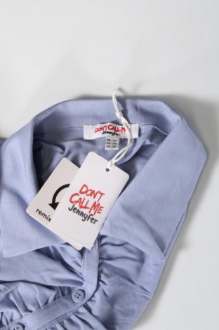 Γυναικείο πουκάμισο Jennyfer, Μέγεθος XS, Χρώμα Μπλέ, Τιμή 8,04 €