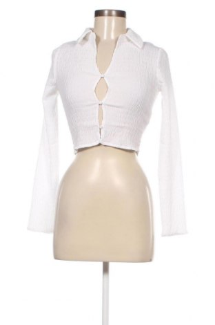 Γυναικείο πουκάμισο Jennyfer, Μέγεθος L, Χρώμα Λευκό, Τιμή 6,39 €