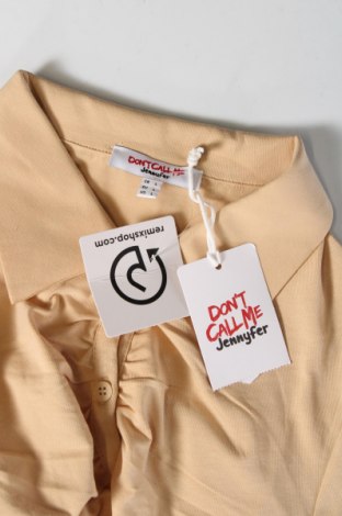 Γυναικείο πουκάμισο Jennyfer, Μέγεθος L, Χρώμα  Μπέζ, Τιμή 7,42 €