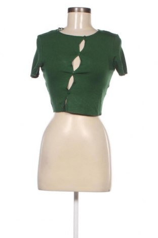 Дамска риза Jennyfer, Размер M, Цвят Зелен, Цена 6,00 лв.