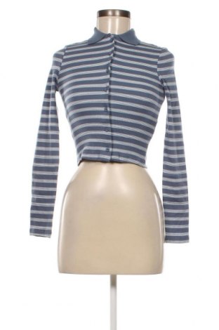 Γυναικείο πουκάμισο Jennyfer, Μέγεθος XS, Χρώμα Μπλέ, Τιμή 4,12 €
