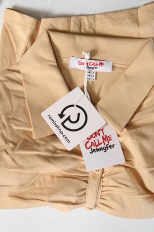 Γυναικείο πουκάμισο Jennyfer, Μέγεθος S, Χρώμα  Μπέζ, Τιμή 7,42 €