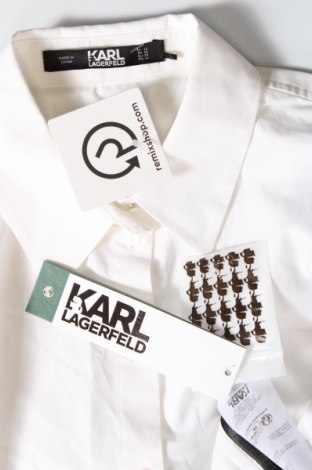 Γυναικείο πουκάμισο Karl Lagerfeld, Μέγεθος S, Χρώμα Λευκό, Τιμή 124,23 €