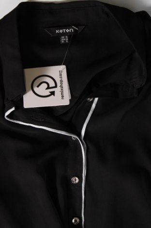 Γυναικείο πουκάμισο Koton, Μέγεθος S, Χρώμα Μαύρο, Τιμή 24,46 €