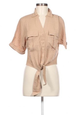 Γυναικείο πουκάμισο Lascana, Μέγεθος S, Χρώμα  Μπέζ, Τιμή 7,84 €