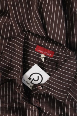 Дамска риза Laura Di Sarpi, Размер M, Цвят Кафяв, Цена 8,75 лв.