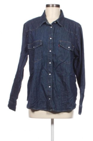 Γυναικείο πουκάμισο Levi's, Μέγεθος XL, Χρώμα Μπλέ, Τιμή 17,81 €