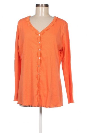 Γυναικείο πουκάμισο Linea Tesini, Μέγεθος XXL, Χρώμα Πορτοκαλί, Τιμή 17,07 €