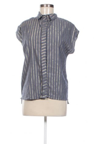 Γυναικείο πουκάμισο Mademoaselle YeYe, Μέγεθος S, Χρώμα Μπλέ, Τιμή 10,43 €