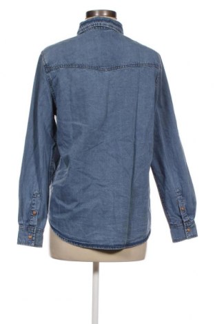 Γυναικείο πουκάμισο Mango, Μέγεθος L, Χρώμα Μπλέ, Τιμή 7,87 €